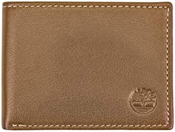 Timberland Men's Genuine Leather Passcase Security RFID Wallet