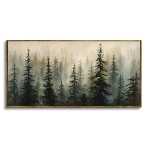 ARPEOTCY Rustic Landscape Wall Art for Living Room Fireplace Hallway,