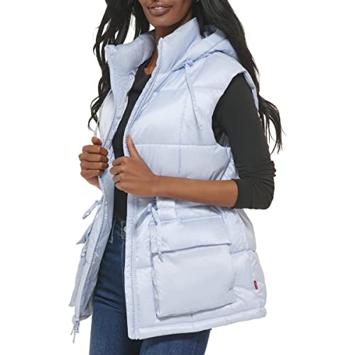 Image of Levi's Women's Quilted Megan Hooded Puffer Jacket