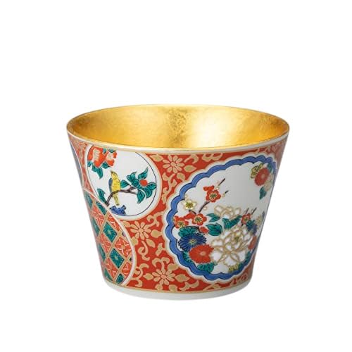 Amazon.co.jp: 九谷焼 庄三フリーカップ 金沢 金箔 箔一 ギフト 