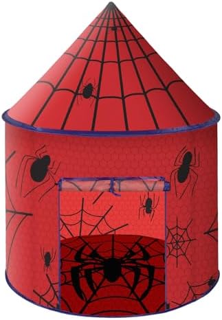 Kids Play Tent Pop Up Play Tent for Kids Playhouse Indoor Outdoor Toddler Tent with Breathable Mesh for Childrens Ages 3-8, Gift Idea for Girls & Boys Birthday