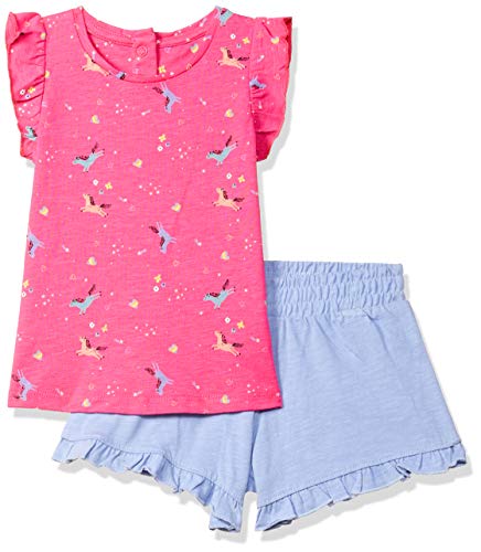 Image of Mothercare baby-girls shorts t-shirt sets