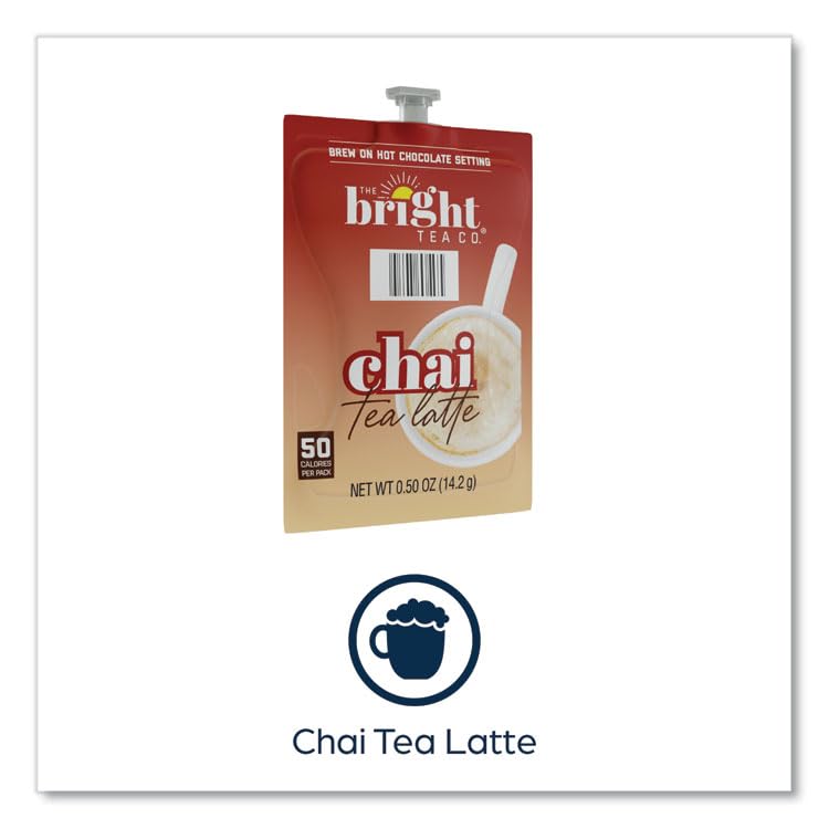 Té chai latte freshpack 72 unidades 0.5 oz miniatura 7
