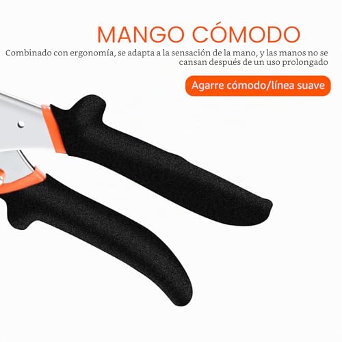 Miniatura 4 de Flora Guard - Tijeras De Inglete Para Corte Preciso En Plástico, Goma Y Madera, Ajustables De 45 A 135 Grados, Con 10 Cuchillas De Repuesto