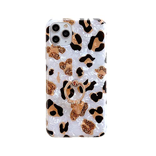 iPhone 11 Pro Max Case with Grip Ring Holder,iPhone 11 Pro Max Case for Girls Women,Thin Slim Fit TPU Cover Case with 360¡ãRotating Finger Loop Holder Kickstand for iPhone 11 Pro Max 6.5"-Beige