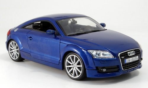 Preisvergleich Produktbild Audi TT Coupe, blau, Modellauto, Fertigmodell, Mondo Motors 1:18