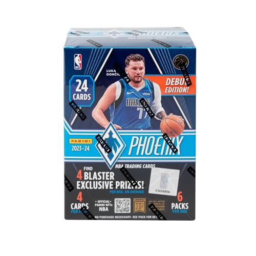 2023-24 Panini Phoenix Basketball Trading Cards Blaster Box - Image 3