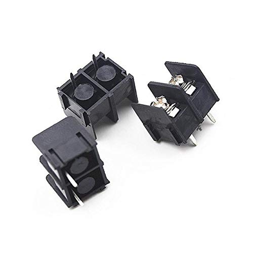 Davitu Davitu 300PCS NEW 7.62-2P Terminal Connector 7.62mm pin Pitch Splicing Special Wholesale to Russia - (Color: Black)