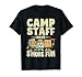 Camp Staff Camping counselor summer camp T-Shirt