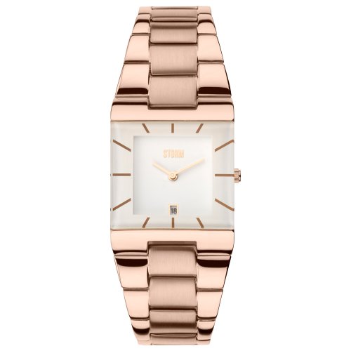 Preisvergleich Produktbild STORM London Omari Damenuhr roségoldfarben / silber 47194 / RG