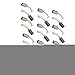 Aexit 20 Pcs Electrical Electric Drill Motor Carbon Brushes 9/16