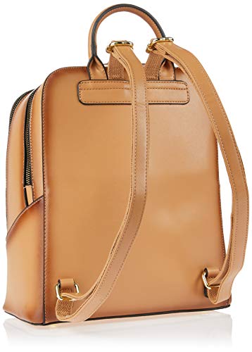 Bolsa Costas Mochilinha, Queens Paris, Caramelo, Feminina