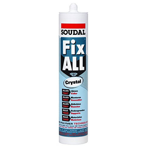 Soudal-Sigillante/Adesivo Fix All Crystal Soudal