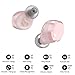 TOZO T12 Wireless Earbuds Bluetooth 5.3 Headphones Premium Sound Performance Touch Control LED Digital Display Wireless Charging Case Earphones (Rose Gold, Large)