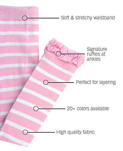 Image of RuffleButts Baby /Toddler Girls Footless Ruffled Tights
