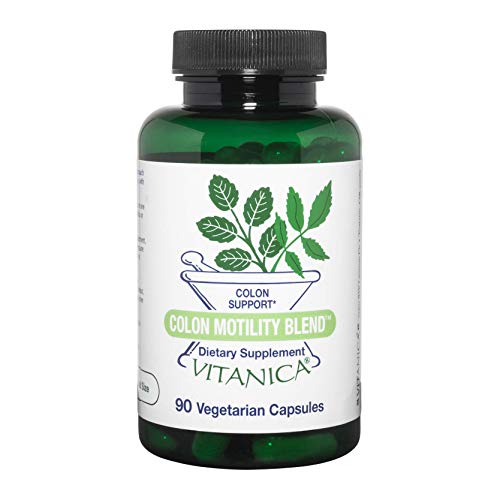 Vitanica, Colon Motility Blend, Colon Support, Vegan, 90 Capsules