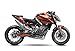 ARider Decorazione (adesivo) per KTM Duke 790 2018-2020 | Sonic Edition (arancione)