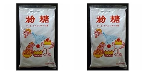 ユアサフナショク 粉糖 400G×2パック 常温(まとめ買い) (Vandroロゴ付包装・INDEXBOX)