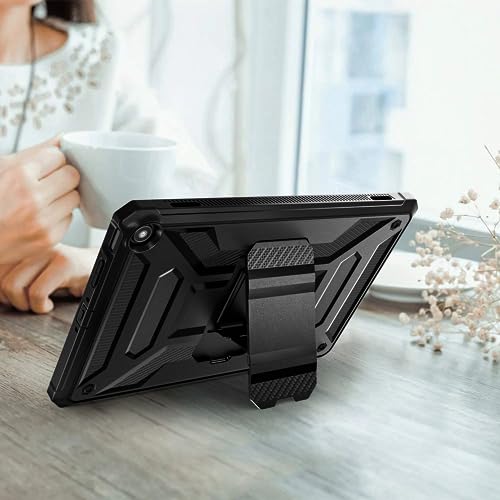 Amazon Fire Max 11 Tablet Case (13th Gen, 2023 Release) - Incompatible with iPad, TrendGate Lightweight Armor Series Cover Built-in Screen Protector with Stand for Kindle Fire Max 11 Tablet - Black - Image 7