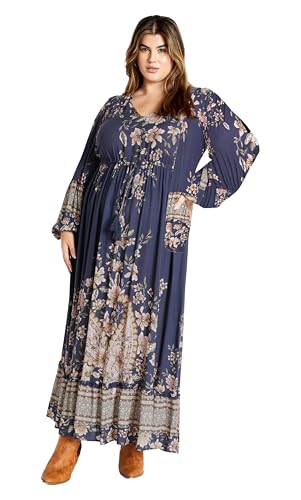Image of City Chic Women's Plus Size Maxi Faith Dress