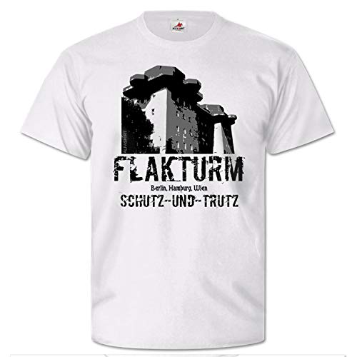 T-shirt de protection Berlin Vienne voyage urbain en coton blanc 3XL