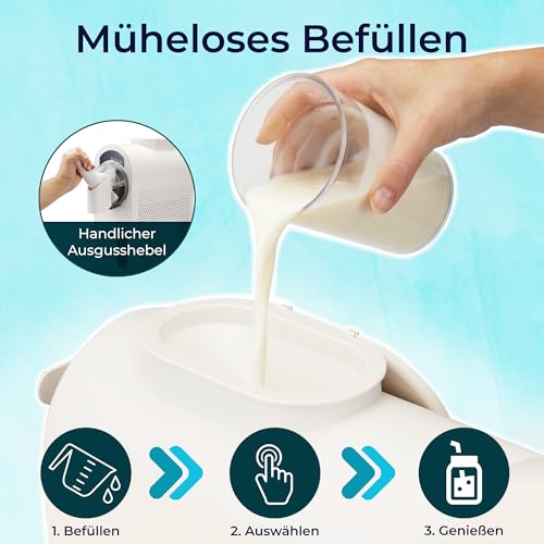 Foto von KLAMER Softeismaschine, Eismaschine & Slush Maschine mit 7 Programmen