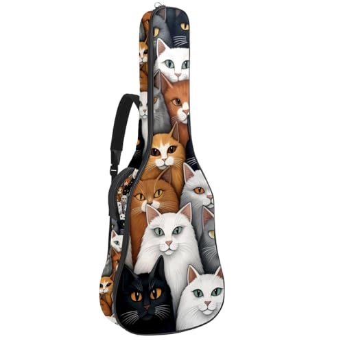 Sac pour guitare multicolore idéal pour transporter votre musique au quotidien