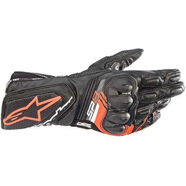 Alpinestars Krótkie rękawice motocyklowe SP-8 V3 Sportowa rękawica Czerwona 3XL Unisex Sportler Całoroczny