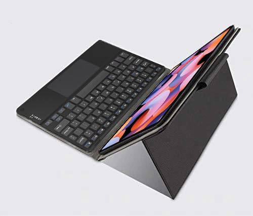 Image of HOM Detachable Wireless Bluetooth Keyboard with Trackpad /Touchpad Tablet Cover Case for Xiaomi Mi Pad 6 11 inch Inch Tablet - Black