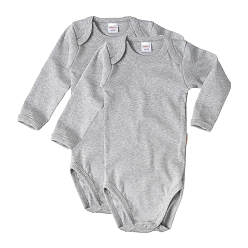 wellyou – Langarmbody Baby & Kinder aus 100% Baumwolle – Babybody für...