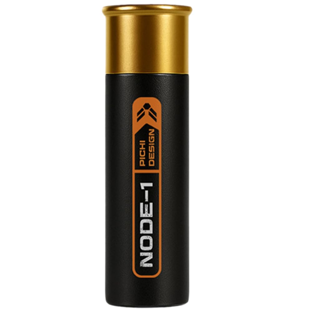 Cápsula de almacenamiento de aluminio negro contra humedad y extravíos