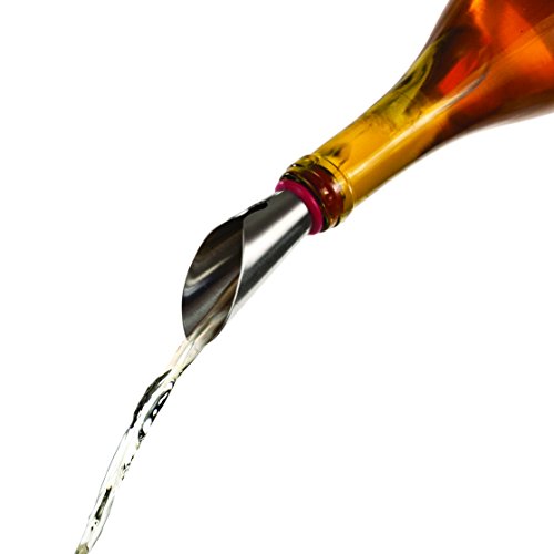 True 3030 Duo Bottle Stopper And Pour Spout, 3.75", Multicolor #TOP2