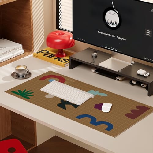 �}�E�X�p�b�h ��^ �Q�[�~���O�}�E�X�p�b�h �f�X�N�}�b�g �X�^�C��01 ����~�� �h�� �ϋv�� ����h�~ PC�E�m�[�gPC�E�L�[�{�[�h�Ή� �I�t�B�X ��Ɨp ���U�[�� 50x100CM