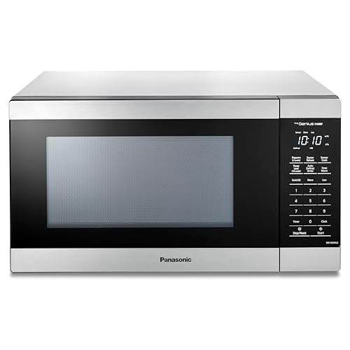 Panasonic NNSU65LS Mid-Size Genius 1100 W Microwave Oven, Stainless Steel
