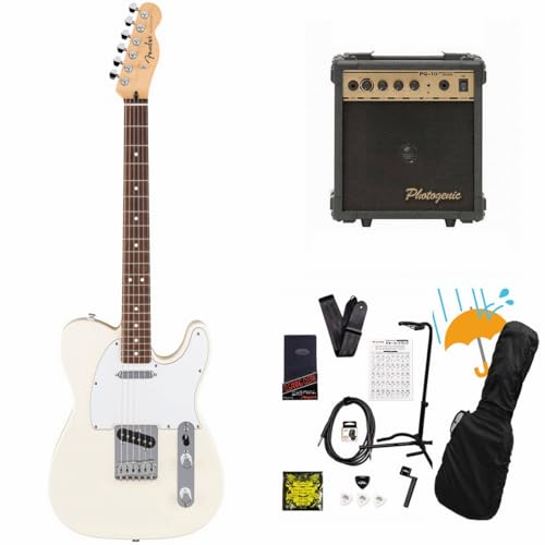 Fender/Standard Telecaster Laurel Fingerboard White Pickguard Olympic White PG-10�A���v�t���G���L�M�^�[���S�҃Z�b�gR