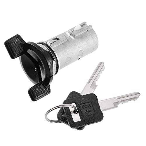X AUTOHAUX Ignition Switch Lock Cylinder with Key 8120081 LP-112