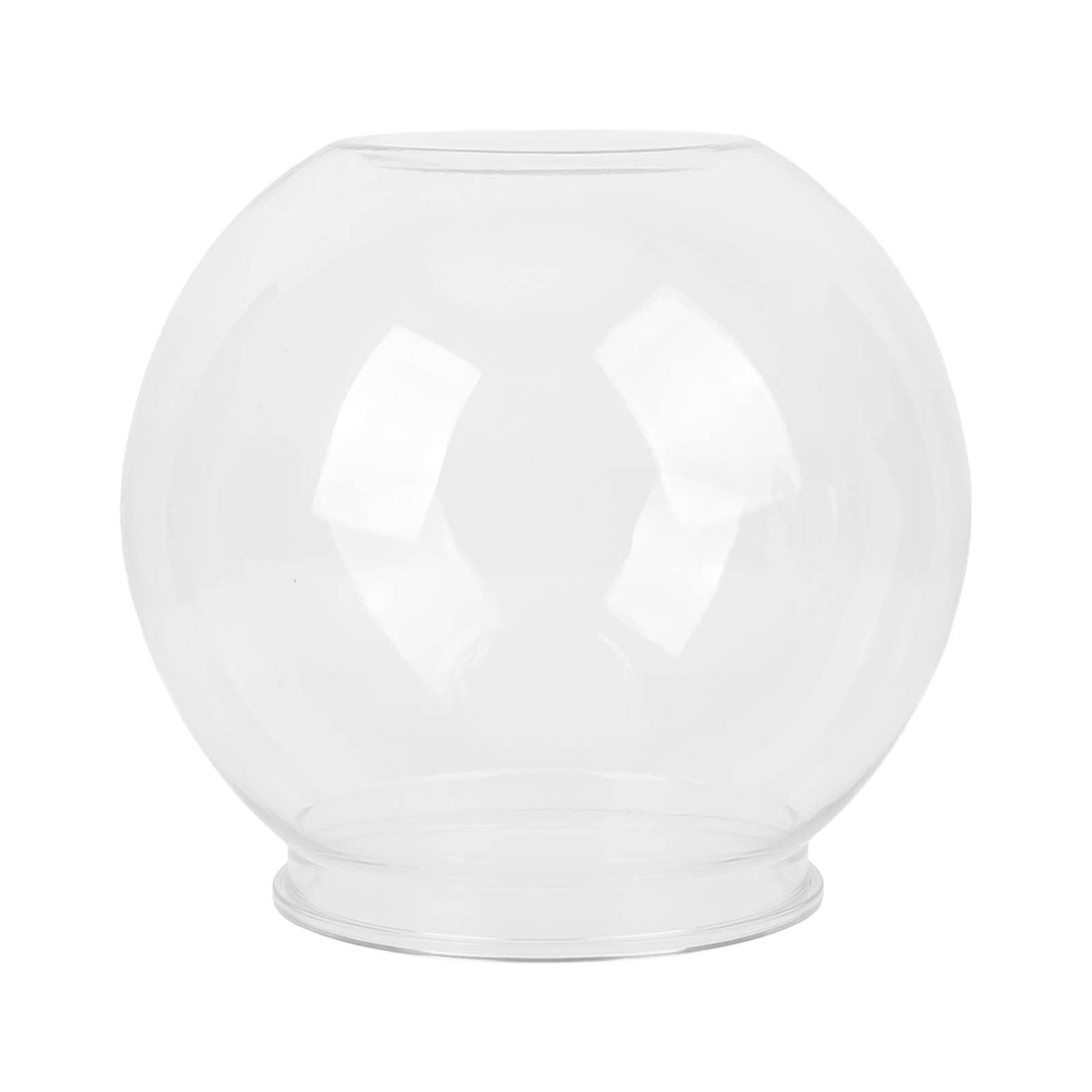 Pecera Redonda de Plástico Resistente, Estilo a Prueba de Roturas, Pecera Redonda Pequeña y Pequeña para Decoraciones de Estantería de Escritorio L Fuerte y Duradero Hecho de