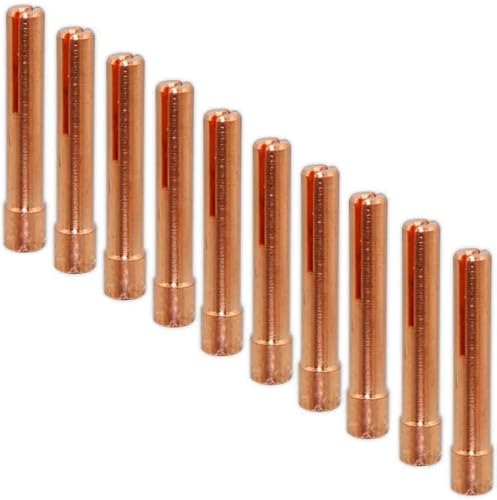 Lot de 10 pinces TIG SR9/20 TIG Collet Torch (1,6 mm) Cover