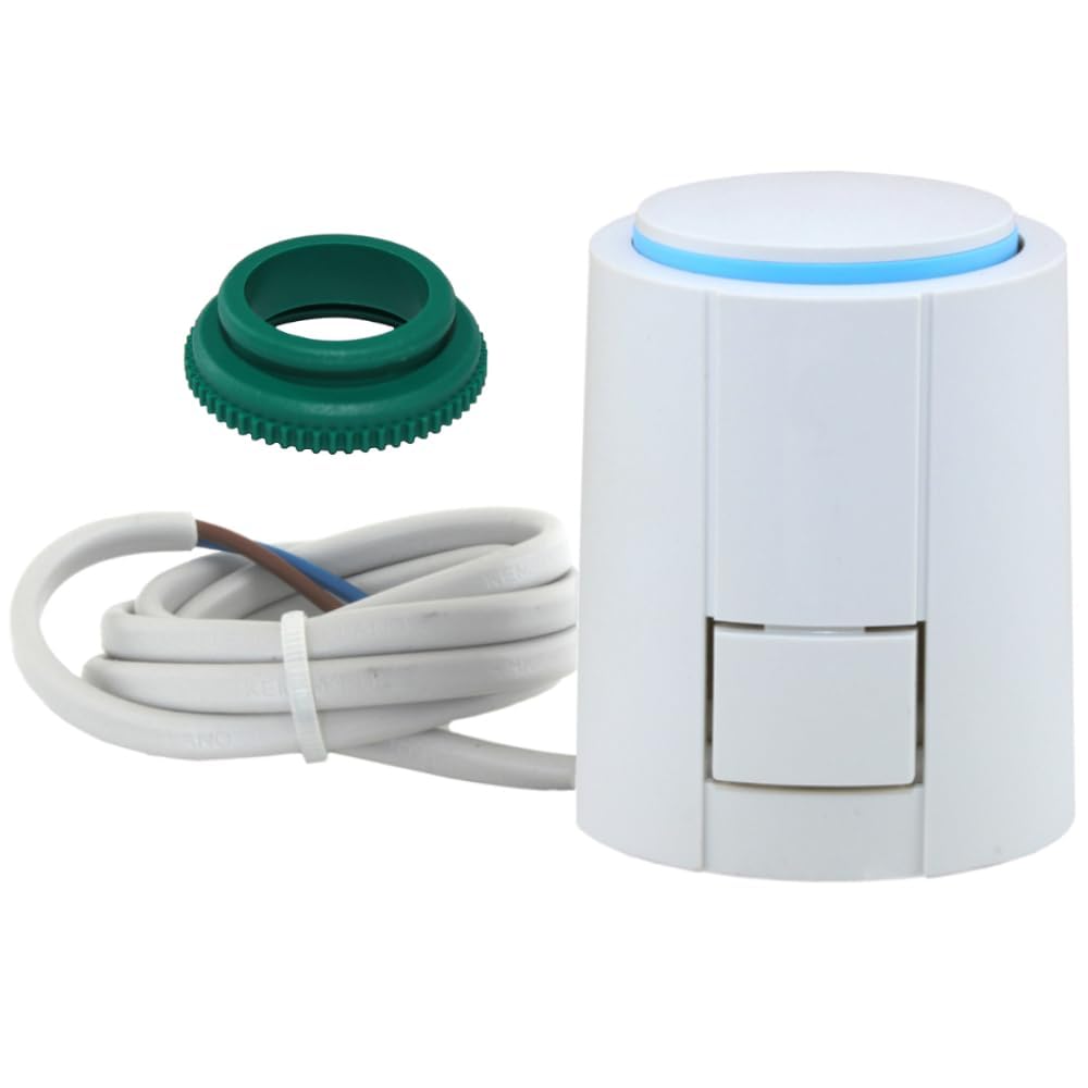 Thermal actuator for underfloor heating, 24 V NC thermal drive, for Danfoss AB-QM heating circuit distributor