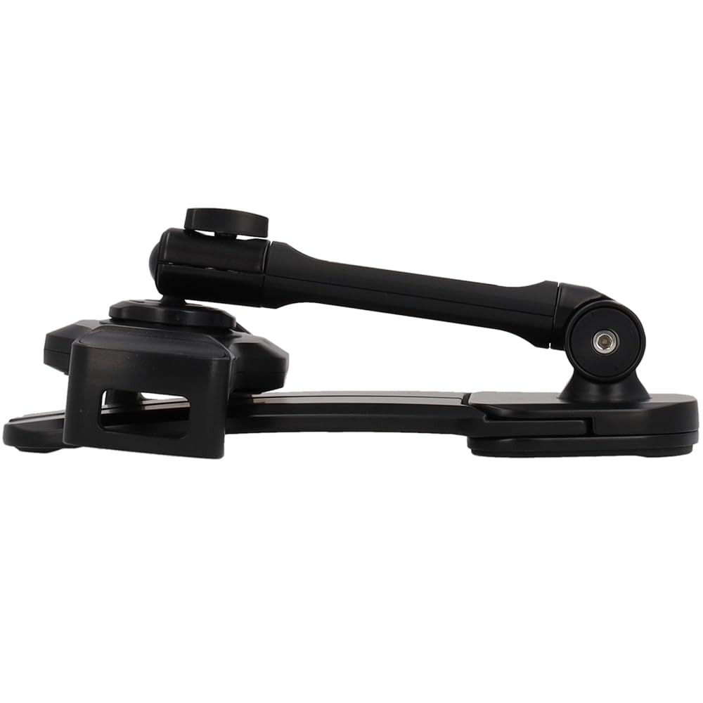 Soporte para teléfono móvil, smartphone, tableta, soporte para teléfono móvil, soporte de pared, metal negro
