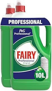 Fairy Original Hand Dish Washing Up Liquid, Pack of 2 X 5 L