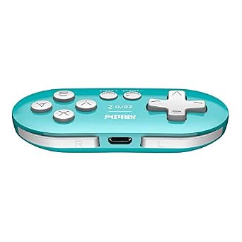 8Bitdo Zero 2 Mini Bluetooth Gamepad (Turquoise)