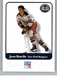 Hockey NHL 2001-02 Fleer Greats of the Game #27 Jean Ratelle #27 NM NY Rangers