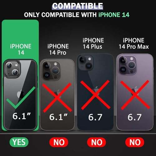 Image of mobistyle Compatible with iPhone 14 | Rhinestone Bow Elegant Heart Shell Pattern and Camera Lens Protection Back Cover Case for Women Girls iPhone 14 (Pink)