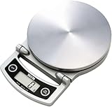 Tanita   KD 400   Balance de Cuisine   Haute Précision   Facile à Ranger   5 kg   Acier Inoxydable   Chrome