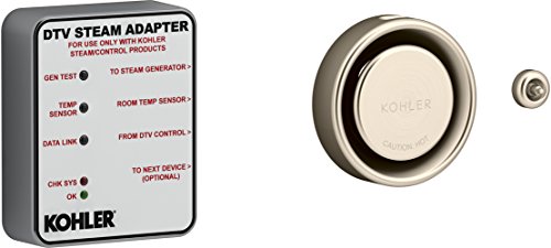 Super Sale 🛒 KOHLER K-5548-K1-BV DTV+ Steam Adapter Kit, Vibrant Brushed Bronze