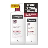Neutrogena(ニュートロジーナ) ノルウェーフォーミュラ インテンスリペア ボディクリーム ボディローション ボディミルク 保湿クリーム ボディエマルジョン 超乾燥肌用 無香料 450ml+250ml