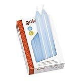 Goki Geburtstagskerzen-Set Blau