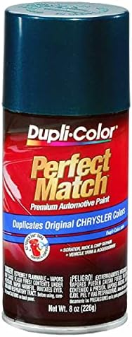 Dupli-Color EBCC04217 Perfect Match Automotive Spray Paint – Chrysler Emerald Green Pearl, PGF/QGF – 8 oz. Aerosol Can