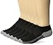 Skechers Mens 6 Pack Half Terry Socks, Black, 10-13/Shoe Size:9-11